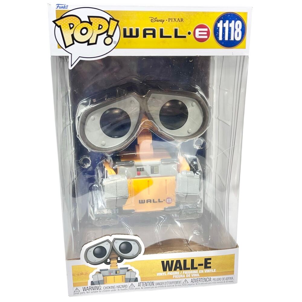 Funko Pop! Vinyl WALL-E Pixar Figure #1118 Big Jumbo Collectible New